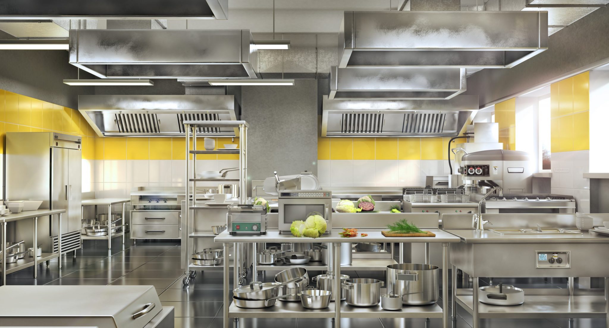 Kitchen & restaurant design (inside)